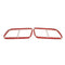 Stainless Steel Car Exhaust Pipe Tail Throat Decor Frame Trim Cover Liner A A6Z8