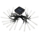 Outdoor Solar LED Lamps 3.5M 20 LED Ice Piton Lamp luces Colorful