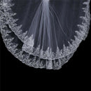Two Layers White Wedding Veil Bridal Veil Short Tulle Veils Wedding Accesso