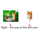 DIY Diamond Painting Cat Cross Stitch Rhinestone Embroidery Mosaic Kit