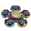 Luminous Fidget Spinners Pentagon Finger Gyro Stress Relief Toys