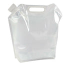 Portable Folding Clear Water Bag Camping Survival Kit Supply 5L