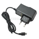 Black EU Plug 5V 2000mA Power Supply Micro USB AC/DC Adapter Wall Charger 2A