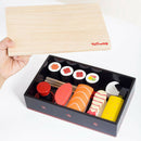 Realistic Food Sushi Selection Slicing Wooden Play Set Kitchen Food Toys