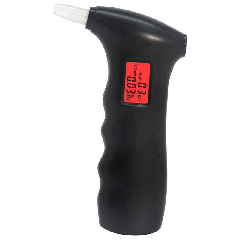 Alcohol Tester Professional Breathalyzer Digital Lcd Breath Tester With 5 M W1Q8