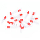 DIY Flash Light Kits 18 LEDs Heart-Shaped Red Flashing Electronic Parts Gif ï¼D