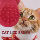 1* Pet Bath Glove Brush Dog Cat Hair Comb Rubber Hair Grooming Massage O2Z7