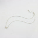 Fashion Jewelry Link Chain Mini Small Heart Pendant Necklace Choker for Girl