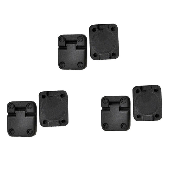 1:10 Scale RC Car Spare Parts Door Hinges 6x Black for  TRX-4 Models