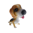Nodding Head Dog Car Ornament Bobble Head Decor Car Dashboard Bobble Head