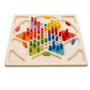 Chinese Checkers Board Flying Chess Ludo Board Game 2 in 1 the Whole Family