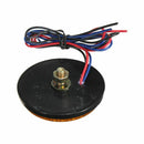 2PC LED Round Reflector Tail Brake Stop Marker Light Indicator Truck Traile