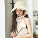 Fashion Women'S Wide Brim Straw Hat Summer Style Raffia Floppy Hat Foldable