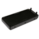 240mm G1/4'' PC Water Cooling CPU Cooler Row Heat Exchanger Radiator Straight