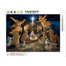 5D Crowd Diamond Painting Embroidery DIY Cross Stitch Home Decor