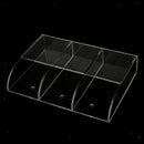 3-Grid TV Air Conditioner Remote Control Holder Case Wall Storage Organizer
