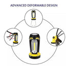 Cob Work Light Led Flashlight Camping Hiking Emergency Multifunction Rechar