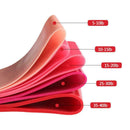5Pcs Resistance Strength Rubber Band Loop Elastic Exercise Yoga Fitness O1E4