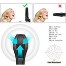 USB Microphone Plug&Play Home Studio USB Condenser Mic Recordin for Skype