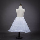 Bridesmaid Children Flowergirl Petticoat Little Gilrs Skirt Underskirt 2-14Y