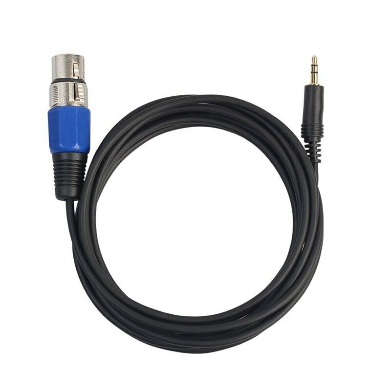 3.5mm (1/8 Inch) TRS to XLR Cable, Low Noise Male to Female Audio Microphon