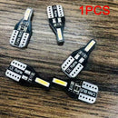 1x T10 LED W5W W10W Car Lights Car Led Interior Light Trunk Lamp 6500k Xeno Y1R5