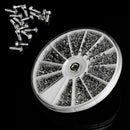 1000PCS Small 12 Kinds of Stainless Steel Screw Nuts Electronics Assortme PGS