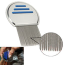 Stainless Steel Hair Lice Comb Brushes Nit Free Terminator Fine Egg Dust Removal