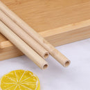 10pcs/set Bamboo/Drinking Straws Reusable Straws with Straw Cleaner Eco-Friendl@