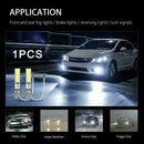 1X H3 10W Fog Driving Lights LED Light Bulbs 6000K White 600LM E3Q6 Bright B0S0