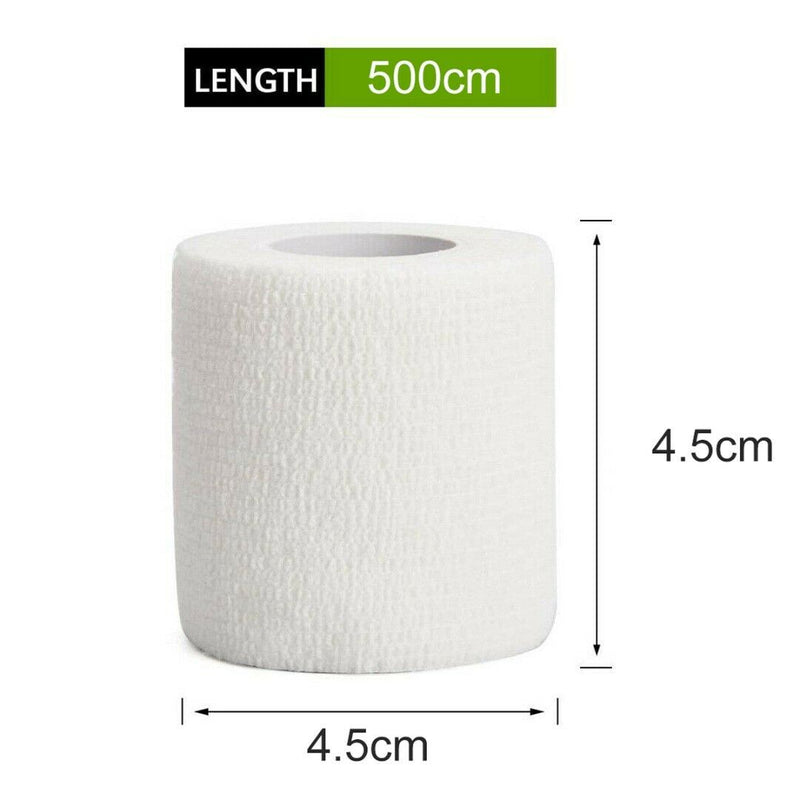 6 Rolls 14.7 FT Self-adhesive Fixation Cohesive Bandage Sports First-Aid Wrap