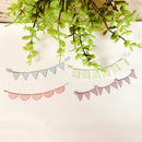Creative Flags Wreath Crown Shape Metal Cutting Dies Photo Album Art Card`Crafts