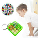 Family Mini Flying Chess Travel Entertainment Board Game For Kids Adults