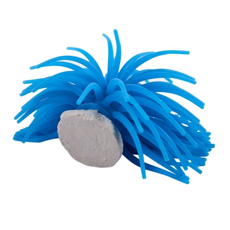 Silicone Aquarium Fish Tank Decor Artificial Coral Plant Underwater Decorat