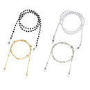 4x Metal Acrylic Beads Eyeglasses Chains Retainer Chain Around Neck 4 Styles