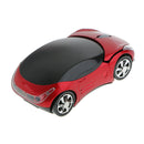 2.4GHz Wireless Mouse Mice Car Shape USB Receiver for Laptop Notebook Red