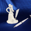 Elegant Wedding Guest Pen Set with Tulle Crystal Decor Party Supply gdh TQK