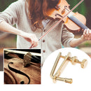4pcs Violin Fine Tuner Adjuster Copper Plating Screws for 4/4 Size Violin