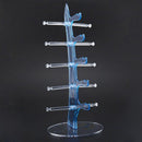Fashion Plastic 5 Pair Sunglasses Glasses Show Rack Counter Display Stand H