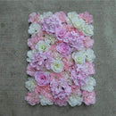 Artificial silk flower wall, DIY wedding home street decoration - light pin W1M6