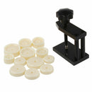 Watch Crystal Front Back Case Cover Screw Press Presser Closing Tool + 12 DiU6E3