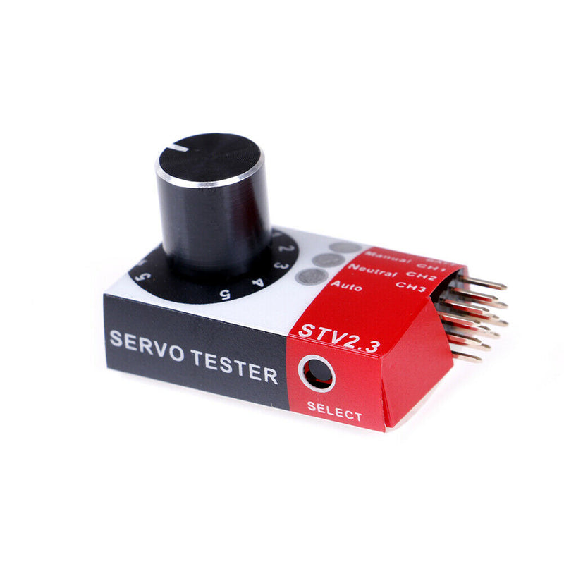 1Pcs mini servo tester 4.8v to 6.0v STV2.3 BEC Tester FT BX