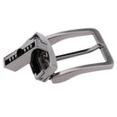 3x Mens Reversible Metal Alloy Belt Buckle Replacement Pin Buckles Rectangle