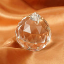 50MM FENG SHUI HANGING CRYSTAL BALL Sphere Prism Rainbow SuncatcherPendant V5G8
