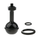 0.98"  Ball Head to 1/4" Screw Adapter Underwater Diving Camera Arm Tray - Black
