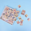 46pcs national stamps paper decor diy diary scrapbooking label stickME