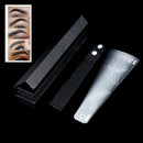 12Styles/set Eyebrow Grooming Stencil Kit Shaping Stencils Templates DIY Too Gn