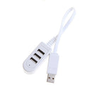 3 Ports USB 3.0 Multi High Speed HUB Splitter Expansion Laptop For Desktop Ew