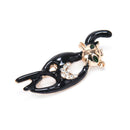 Crystal Cat Brooches Pin Decoration Corsage Badge Fashion Brooches Jewelry G BX