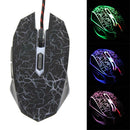 Adjustable 4000DPI Optical Wired Gaming Game Mice Mouse for Laptop PC